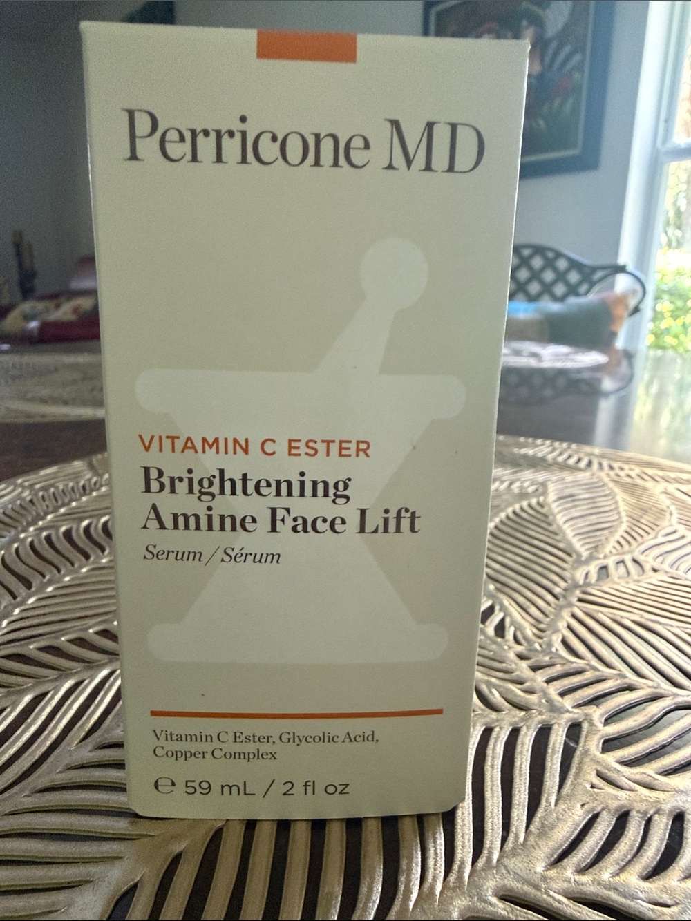 Perricone MD Brightening Amine Face Lift Serum - White & Orange
